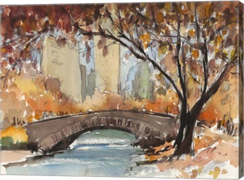 Framed Autumn in New York - Study I Print