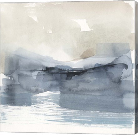 Framed Fog on the Horizon VI Print