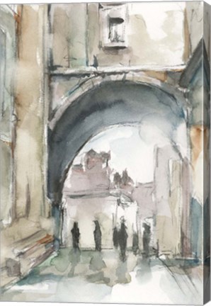 Framed Watercolor Arch Studies II Print