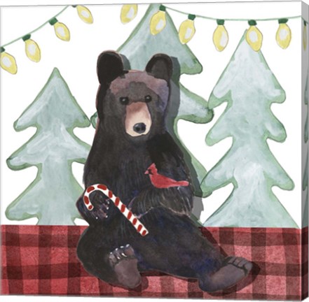 Framed Very Beary Christmas I Print