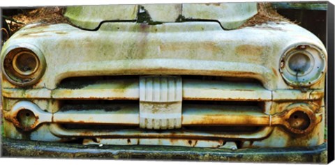 Framed Car Graveyard II Print