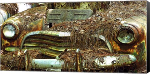 Framed Car Graveyard III Print