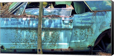 Framed Car Graveyard XII Print