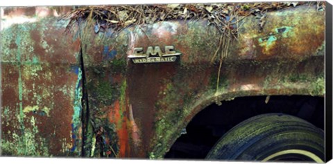 Framed Car Graveyard XIII Print