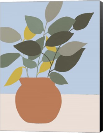Framed Ordinary Houseplant II Print