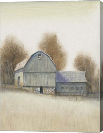 Framed Barn Side I Print