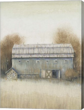 Framed Barn Side II Print