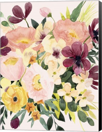 Framed Floralist II Print