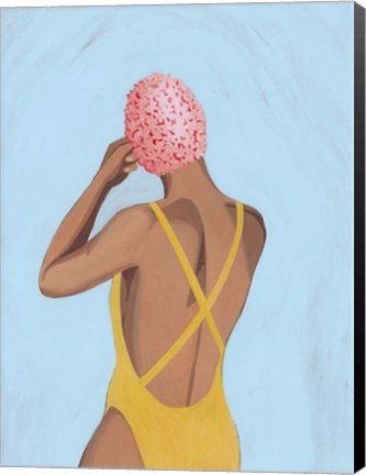 Framed Swim Meet II Print