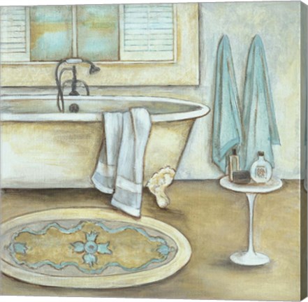 Framed Soft Bath II Print