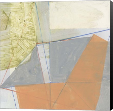 Framed Abstract Mass IV Print