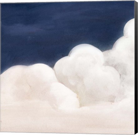 Framed Cloudy Night II Print
