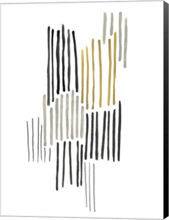 Framed Ley Lines II Print