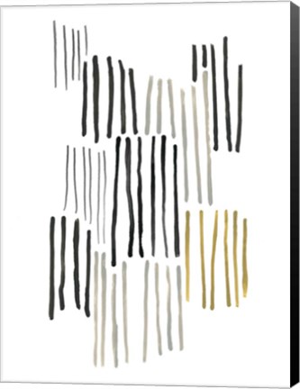 Framed Ley Lines III Print