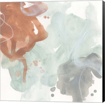 Framed Clay Mist I Print