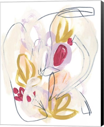 Framed Balance Bloom I Print