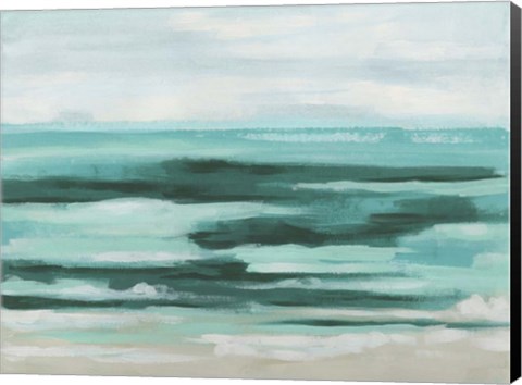 Framed Mint Surf II Print