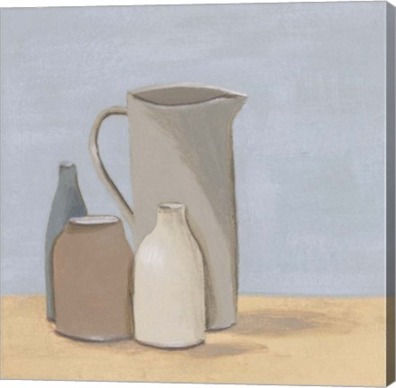 Framed Clay Boundary II Print