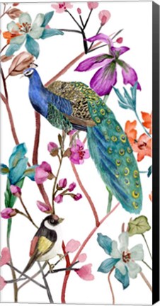 Framed Tangled Garden III Print