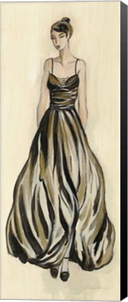 Framed Evening Gown III Print