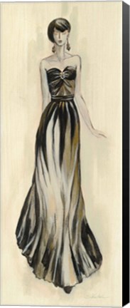 Framed Evening Gown II Print