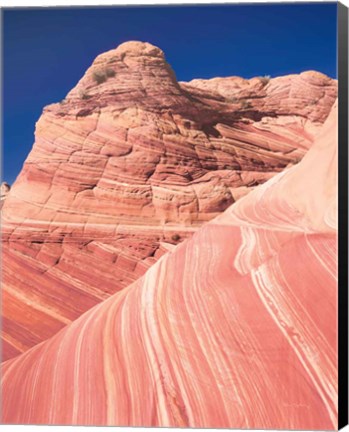 Framed Coyote Buttes I Blush Print