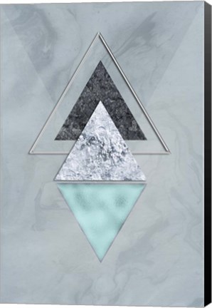 Framed Marle Geometry Print