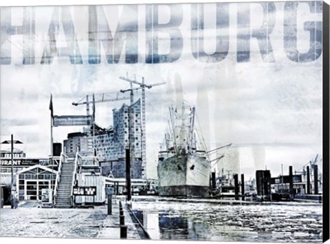 Framed Hamburg II Print