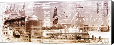 Framed Hamburg III Print