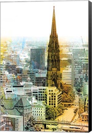 Framed Hamburg V Print