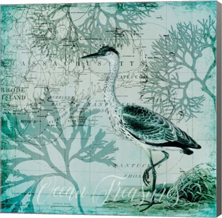 Framed Ocean Treasures Print