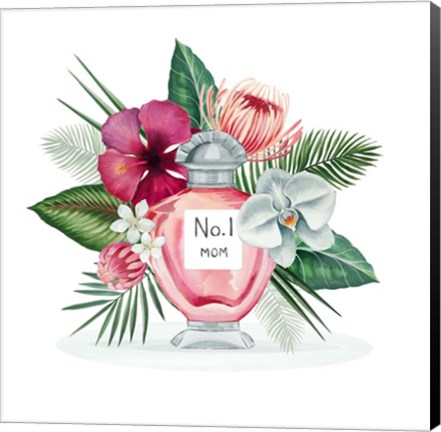 Framed Perfume II Print