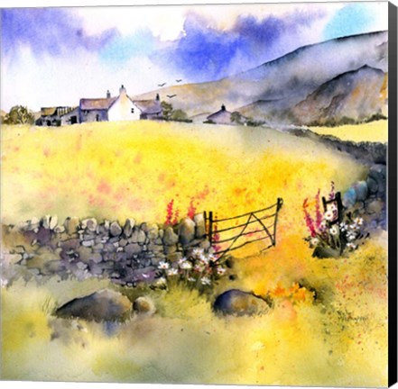 Framed Summer Meadow Print