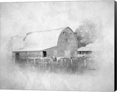 Framed Sully&#39;s Barn II Print