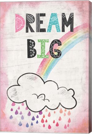 Framed Dream Big Print