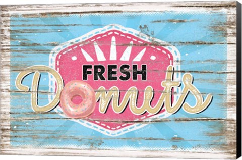 Framed Fresh Donuts II Print