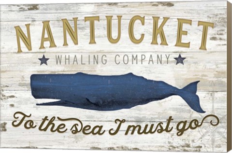 Framed Nantucket Whaling Co. Print