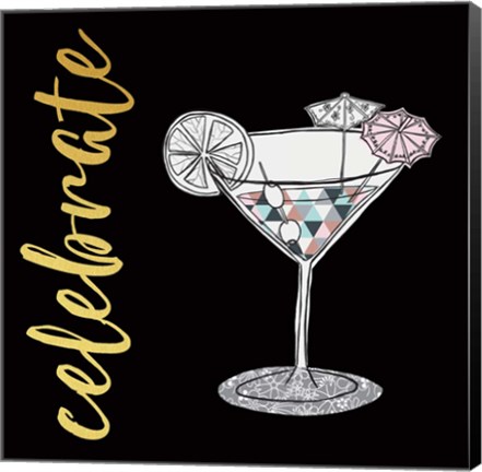 Framed Celebrate Print