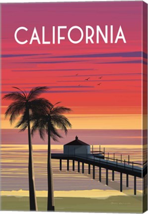 Framed California Print