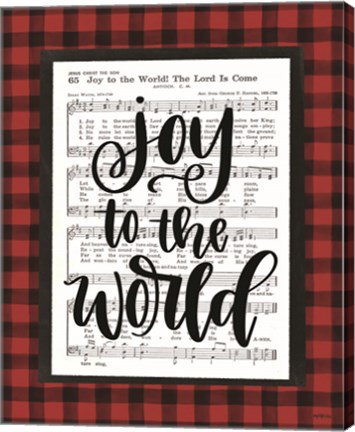 Framed Joy to the World Print