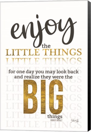 Framed Big Things Print