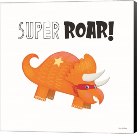 Framed Super Roar Print