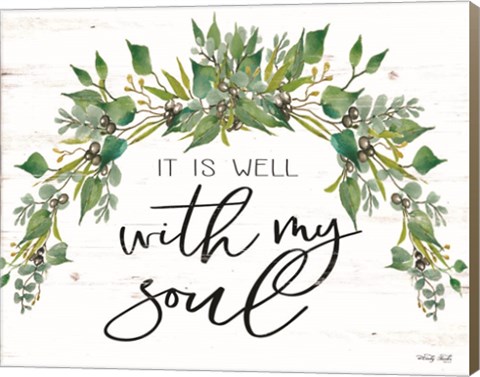 Framed It is Well With My Soul Print