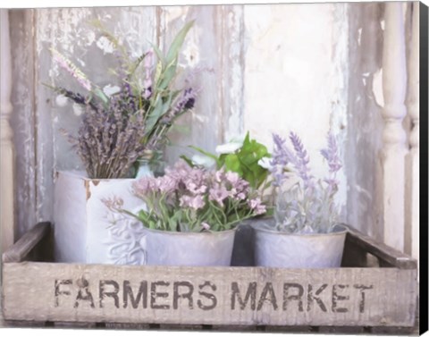 Framed Farmer&#39;s Lavender Print