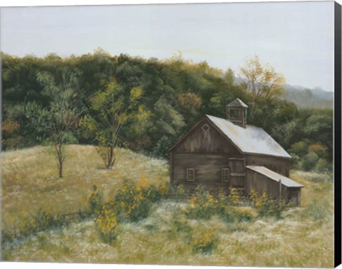 Framed Barn in Vermont Print