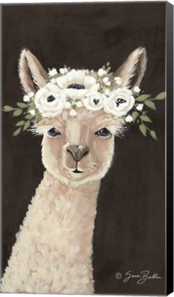 Framed Llama Print