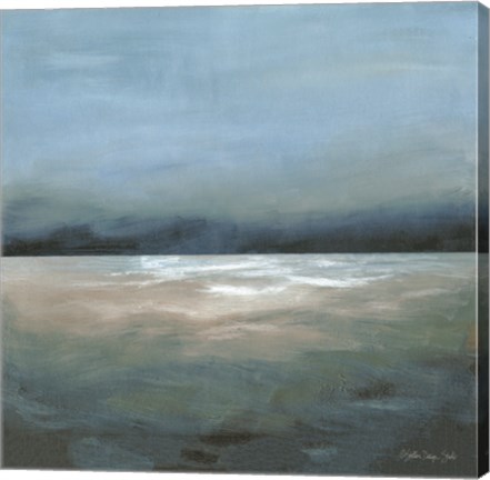 Framed Dark Seascape Print