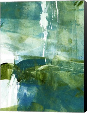 Framed Emerald Mine II Print