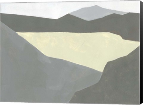 Framed Landscape Composition IV Print