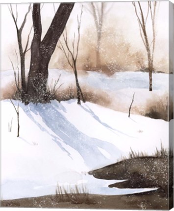 Framed Snowland I Print